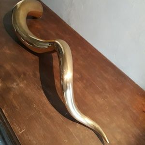 Johnathan adler giant brass horn